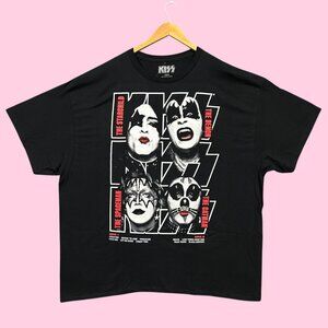Kiss Dynasty Album Cover Heavy Metal Band Tee XXXL